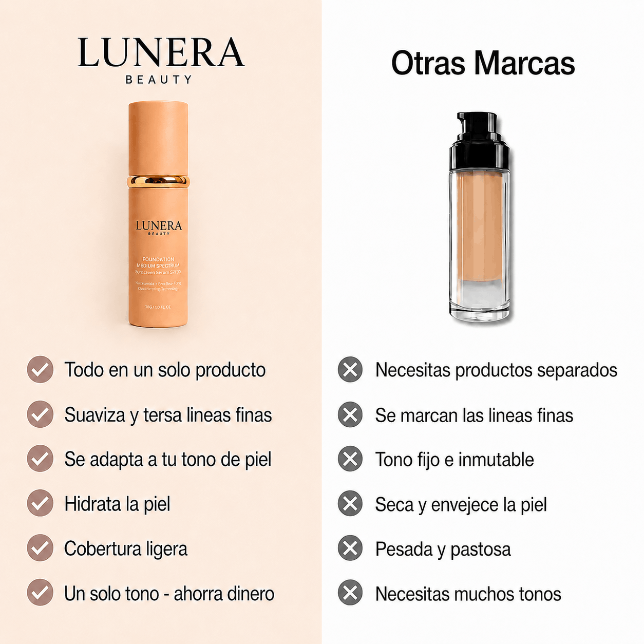 Base de maquillaje 4 en 1