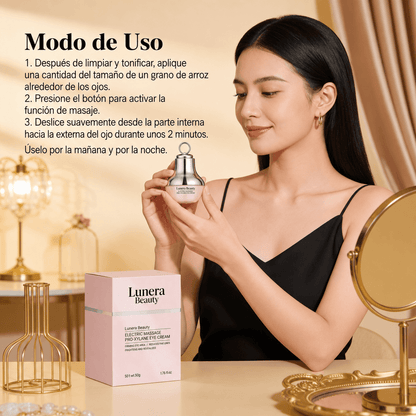 Crema de Ojos con Masaje Eléctrico