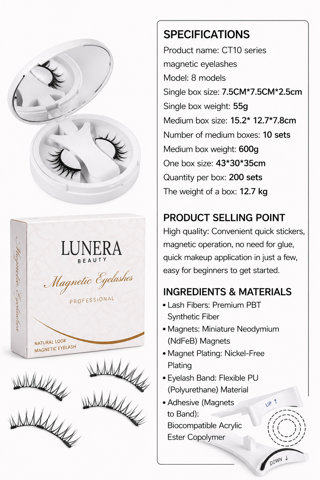 Magnetic Eyelashes