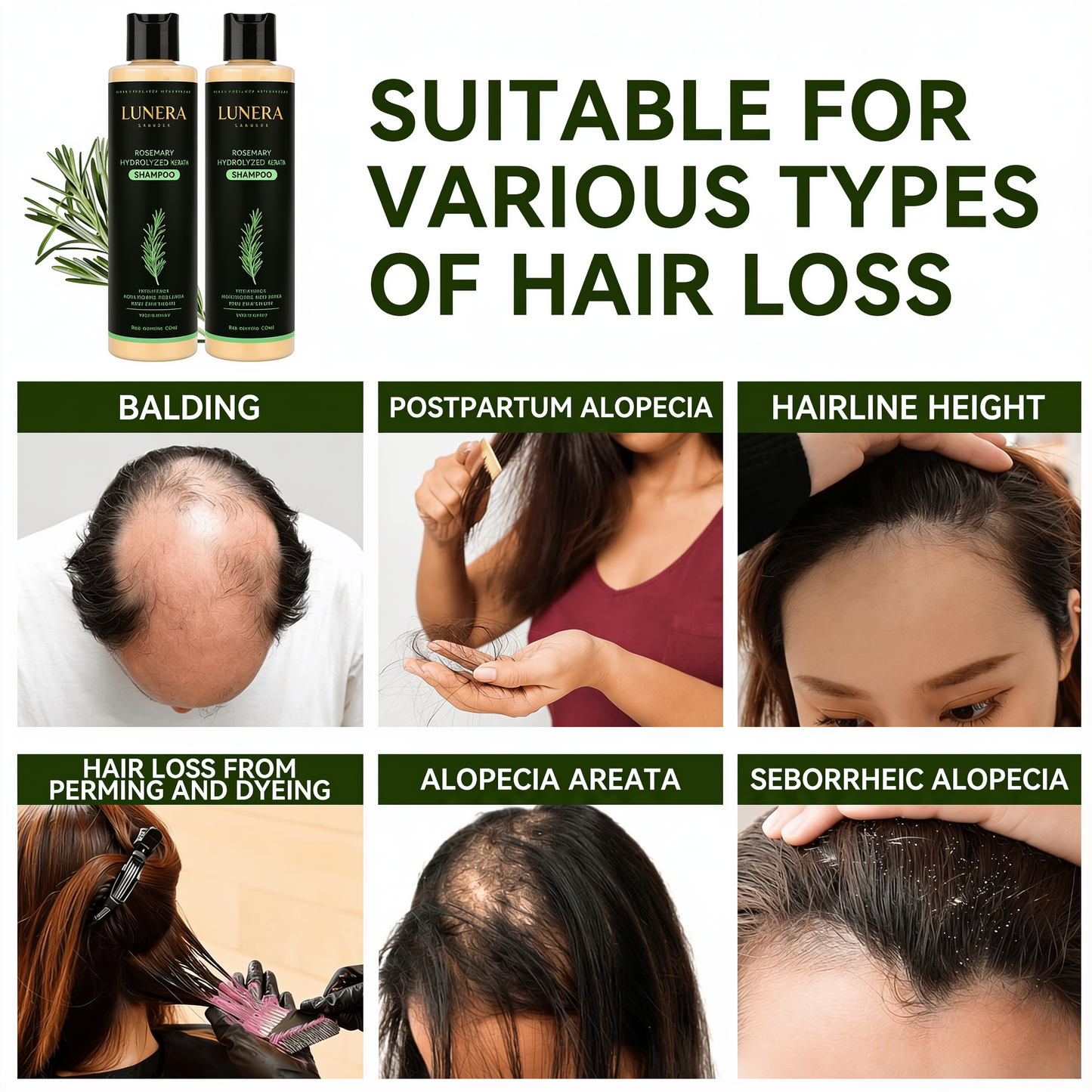 Organic Rosemary Hair Growth Shampoo