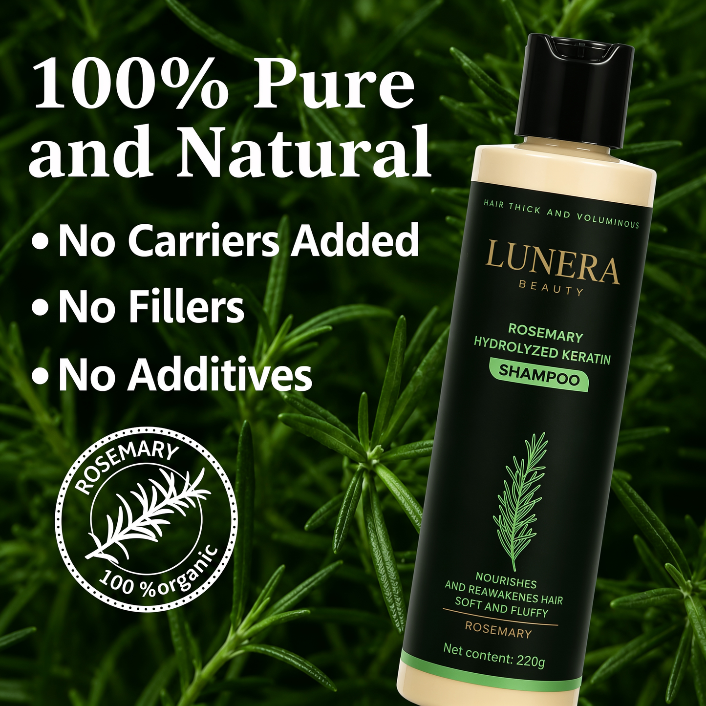 Organic Rosemary Hair Growth Shampoo
